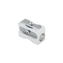 KUM 400-1E Magnesium Single Hole Block Profile Pencil Sharpener, w/2 Extra Blades