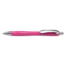 Schneider Slider Rave Retractable Viscoglide Ballpoint Pen, Power Pink XB