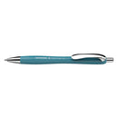 Schneider Slider Rave Retractable Viscoglide Ballpoint Pen, Teal XB