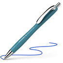 Schneider Slider Rave Retractable Viscoglide Ballpoint Pen, Teal XB
