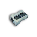 KUM 400-1K Magnesium Single Hole Thin Wedge Profile Pencil Sharpener