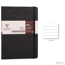 Clairefontaine My Essential Notebook 5.8"x8.3" Lined Black