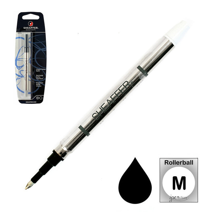 Sheaffer Classic Rollerball Pen Refill, Black Medium