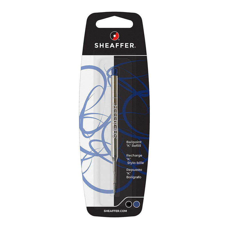 Sheaffer "K" Ballpoint Pen Refill, Blue Fine
