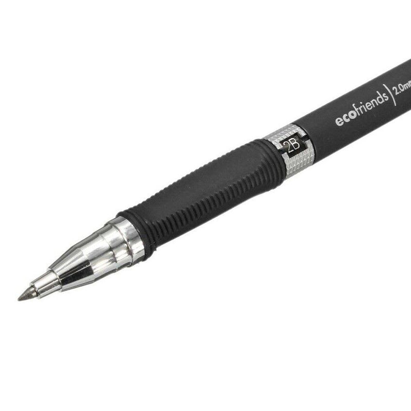Baile 2 mm Lead Holder Mechanical Pencil, Black