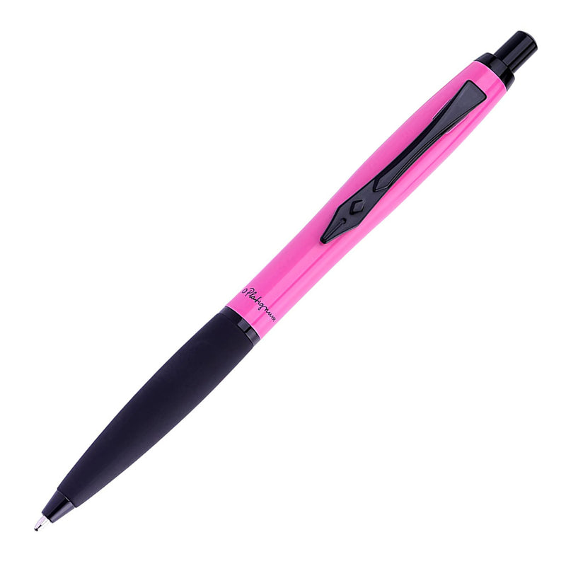 Platignum Carnaby Street Soft Grip Ballpoint Pen, Pink