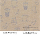 Rosetta Notes Pocket Notebook, 3.5"x5.5", Coffee