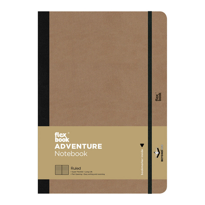 Flexbook Adventure Notebook, B5 - 6.69" x 9.44" (170 x 240mm), Lined