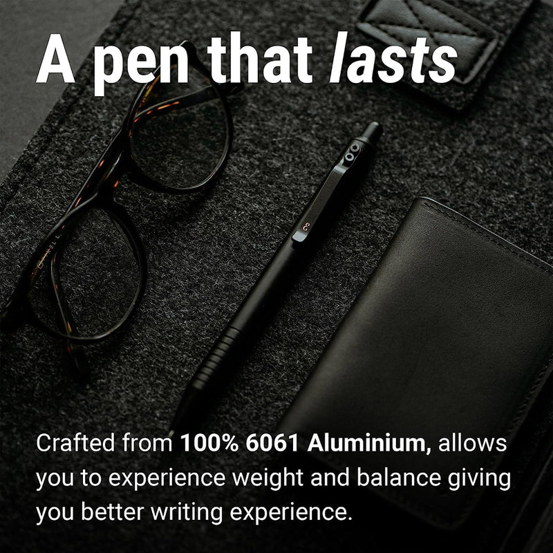 Everyman Grafton Ballpoint Pen,  Black