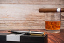 Hoerner (Hörner) Vectrum Ballpoint Pen, Black, Gold Trim