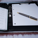 Hoerner (Hörner) Vectrum Ballpoint Pen, Black, Gold Trim