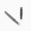 Hoerner (Hörner) Fortress Fountain Pen, Black, Medium Nib