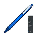 Everyman Grafton Mini Click Ballpoint Pen, Aegean Blue