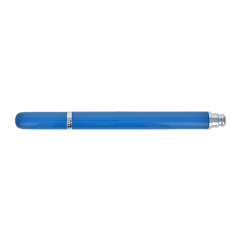 Recife Riviera Scribe Rollerball Pen with Leather Pouch, Blue
