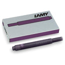 Lamy T10 Fountain Pen Ink Cartridges 5-pk, Blackberry