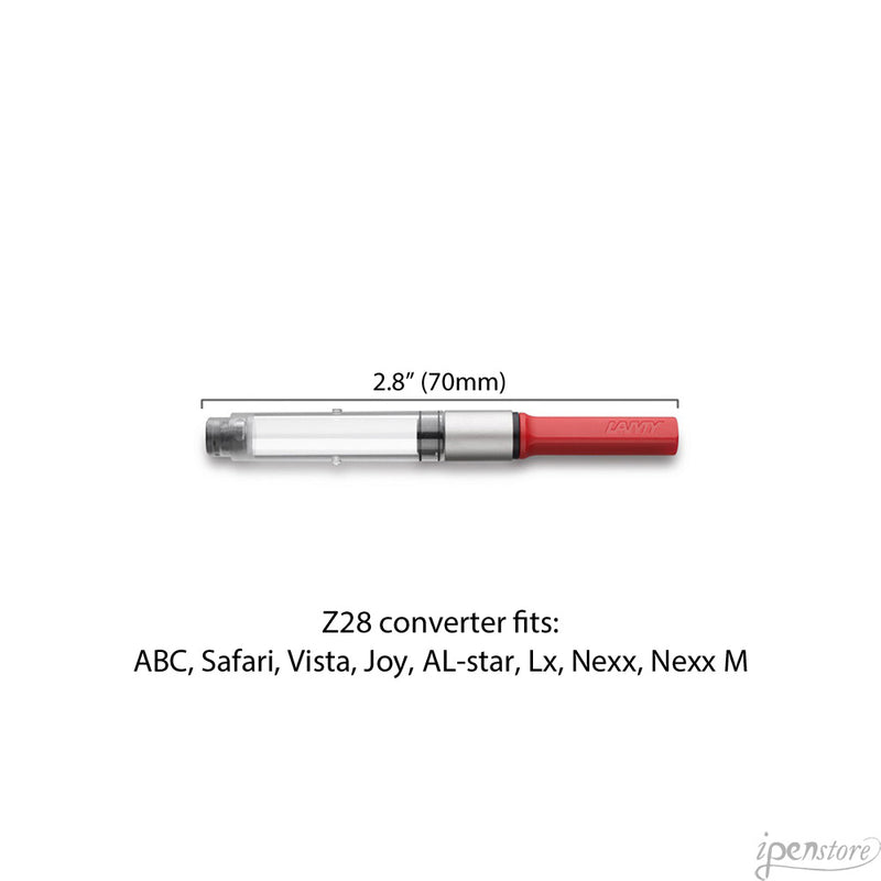 Lamy Z28 (Z24) Ink Converter for Safari, Vista, Joy, AL-Star