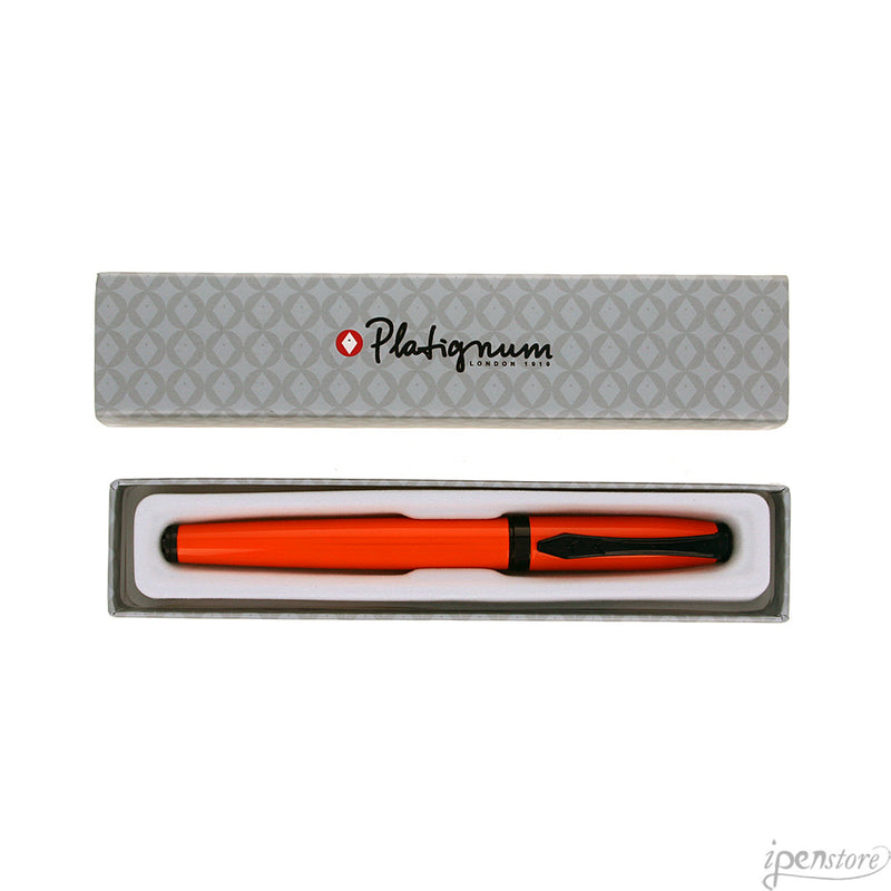 Platignum Studio Fountain Pen, Orange