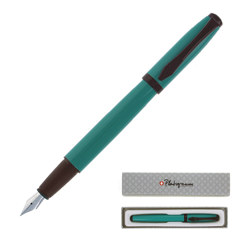 Platignum Studio Fountain Pen, Turquoise