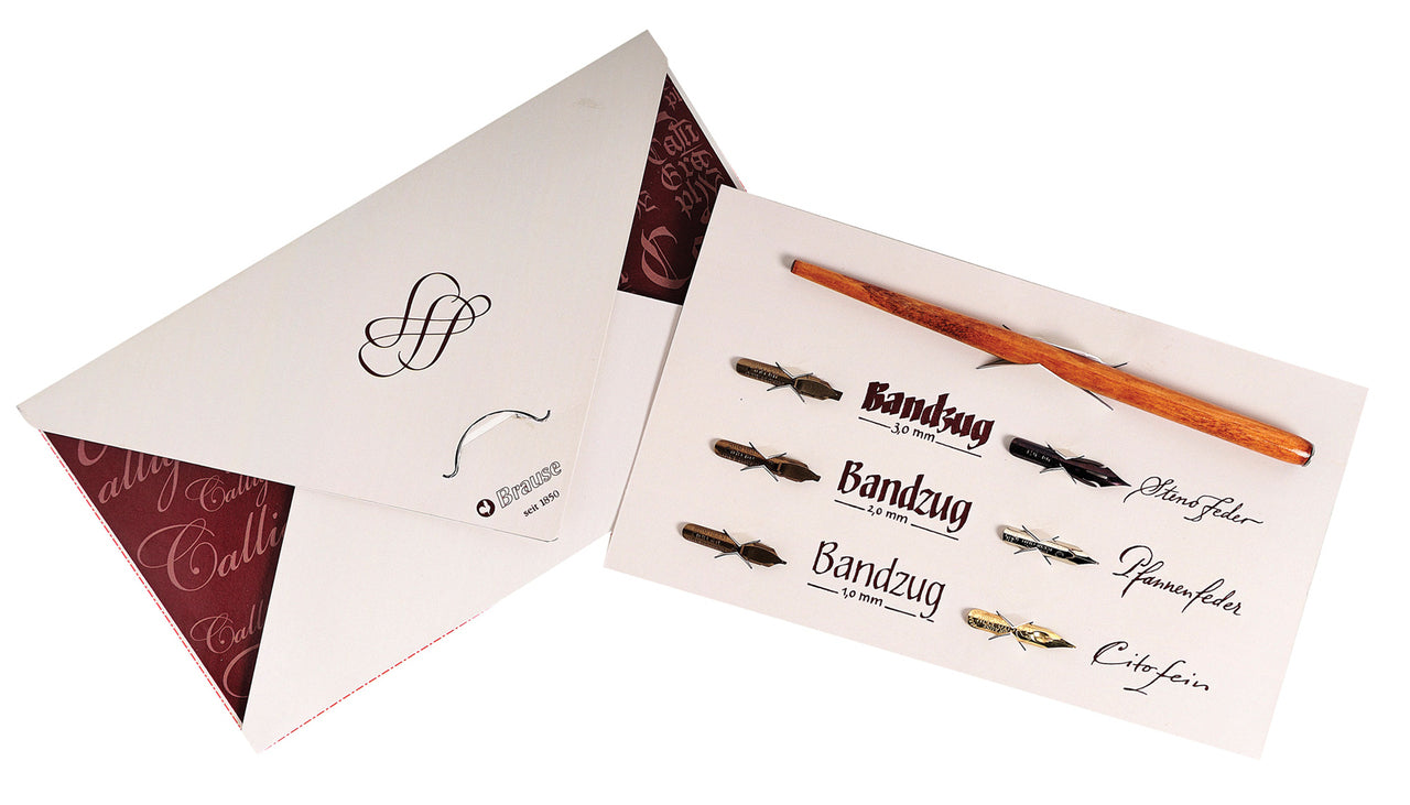 Brause Calligraphy Nib - Bandzug - Set of 3 1.0mm