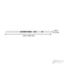 4 Pack - Schmidt 635 D1 Ballpoint Refills for Mini & Multi-Pens, Black Blue Red Green
