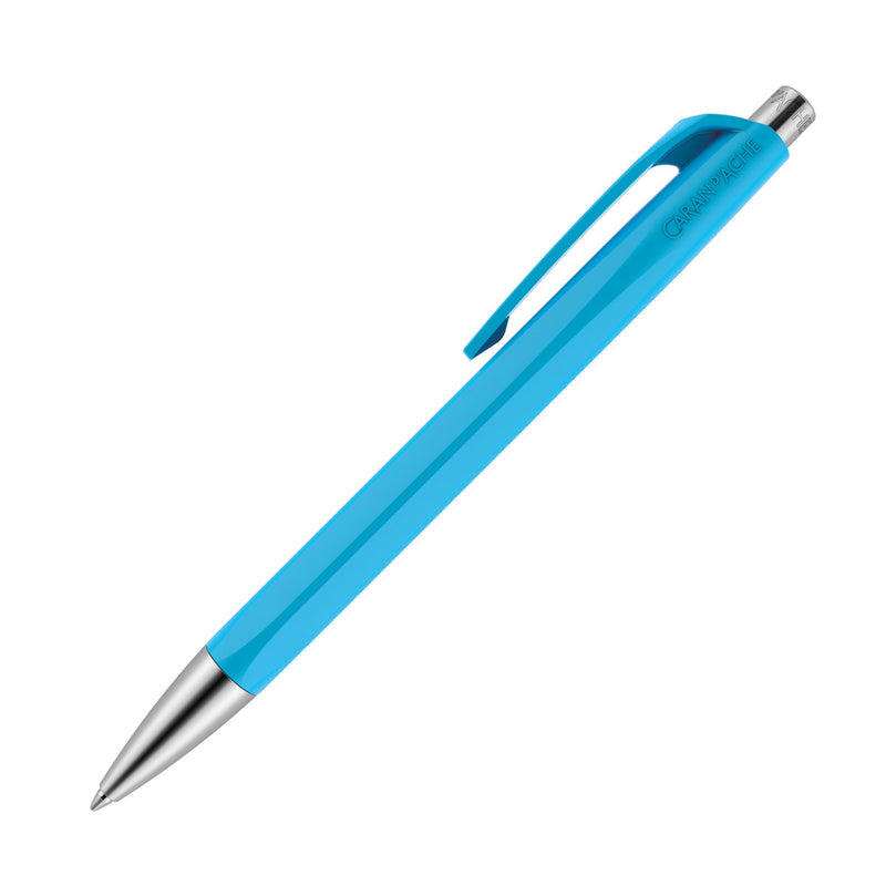 Caran d'Ache 888 Infinite Swiss Made Ballpoint Pen, Turquoise
