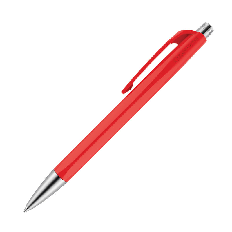 Caran d'Ache 888 Infinite Swiss Made Ballpoint Pen, Scarlet Red