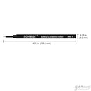 Schmidt 888 Safety Ceramic Rollerball Refill, Blue, Fine 0.6 mm