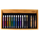 Retro 51 Bamboo Display Tray for 16 Pens, Pre-Owned