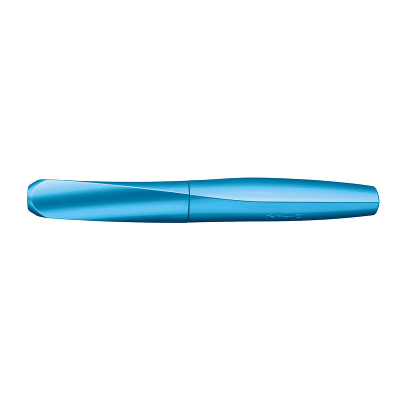 Pelikan Twist Fountain Pen, Frosted Blue, Medium Nib