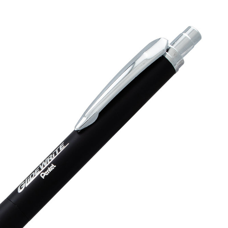Pentel GlideWrite Executive Ballpoint Pen, Black