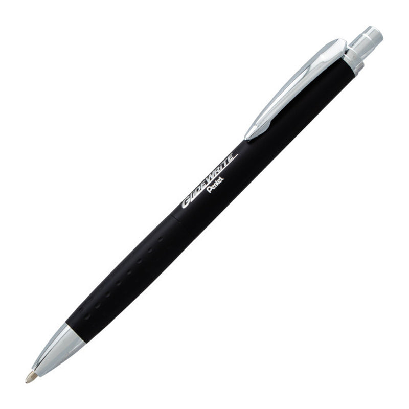 Pentel GlideWrite Executive Ballpoint Pen, Black