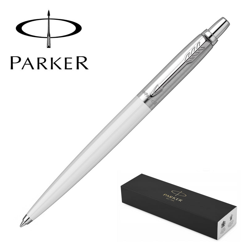 Parker Jotter Ballpoint Pen, Pearl Grey