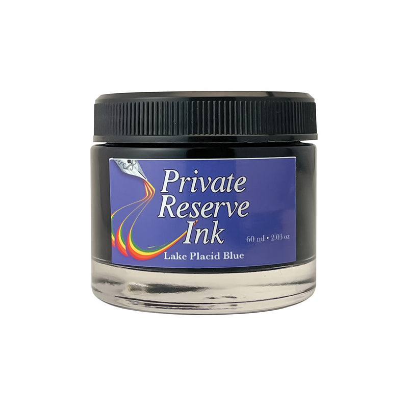 Private Reserve 60 ml Bottle Fountain Pen Ink, Lake Placid Blue
