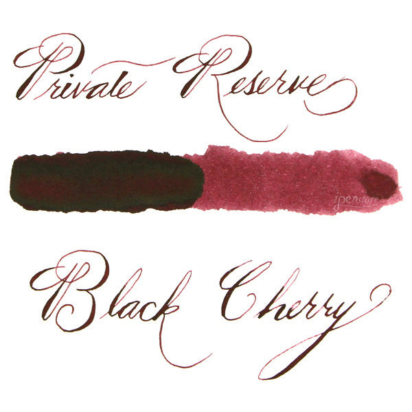 Pk/12 Private Reserve Fountain Pen Ink Cartridges, Black Cherry