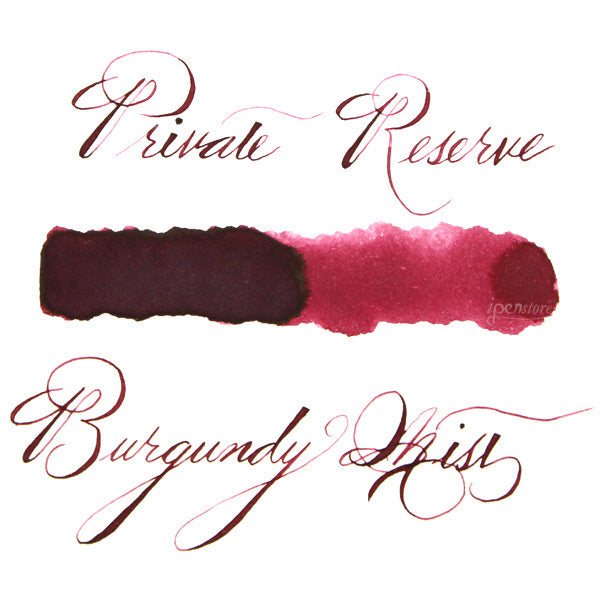 Pk/12 Private Reserve Fountain Pen Ink Cartridges, Burgundy Mist