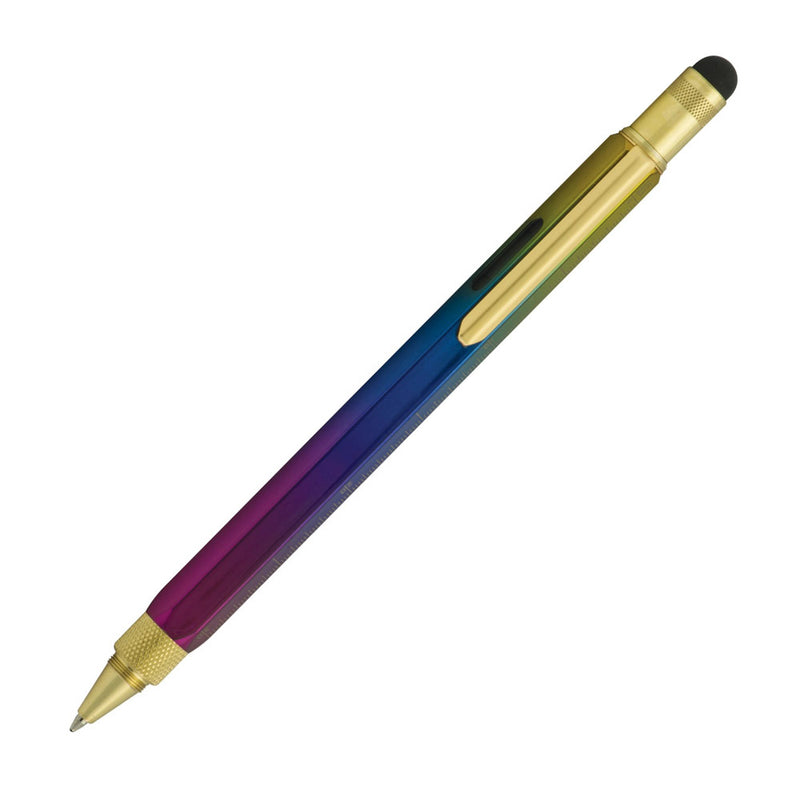 Monteverde One Touch Stylus 9 Function Tool Ballpoint Pen, Rainbow
