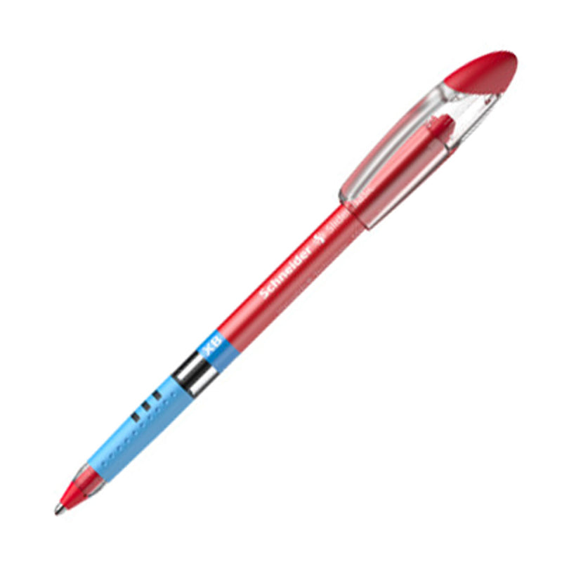 Schneider Slider Basic Viscoglide Ballpoint Pen, Red XB