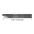 Schneider Topball 850 Rollerball Refill, Black