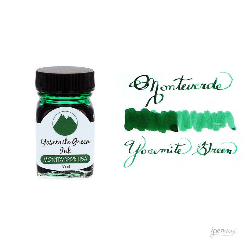 Monteverde 30 ml Bottle Fountain Pen Ink, Yosemite Green