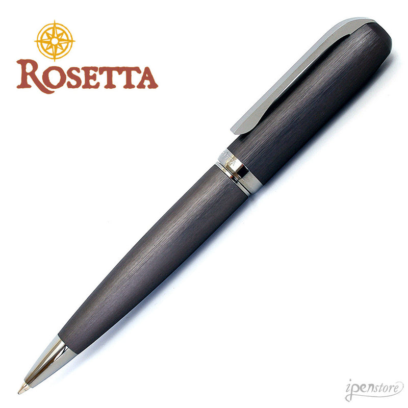Rosetta Vulcan Ballpoint Pen, Monochromatic Matte Gunmetal