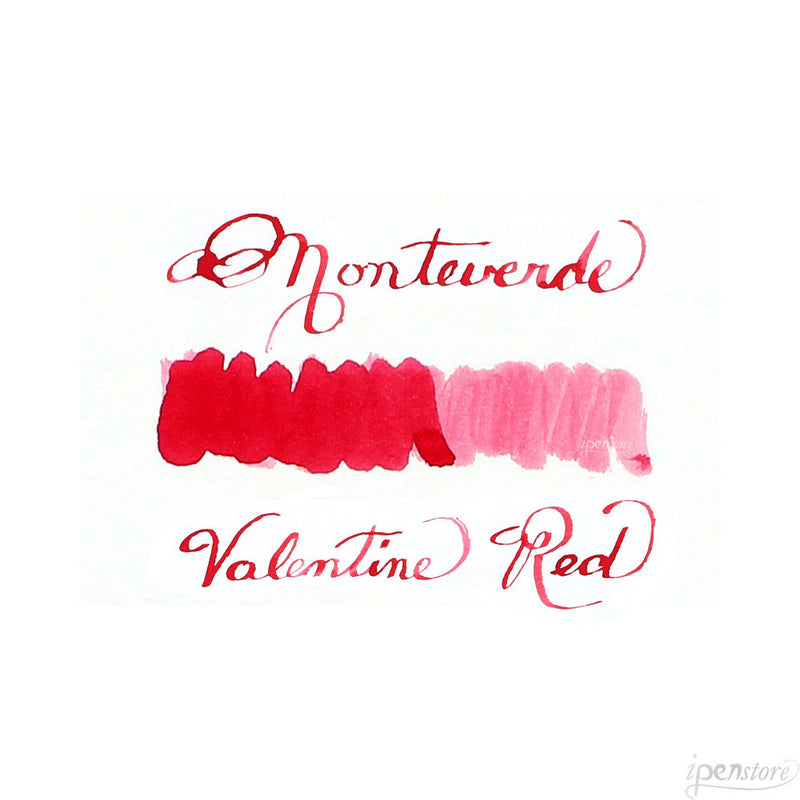 Monteverde 30 ml Bottle Fountain Pen Ink, Valentine Red