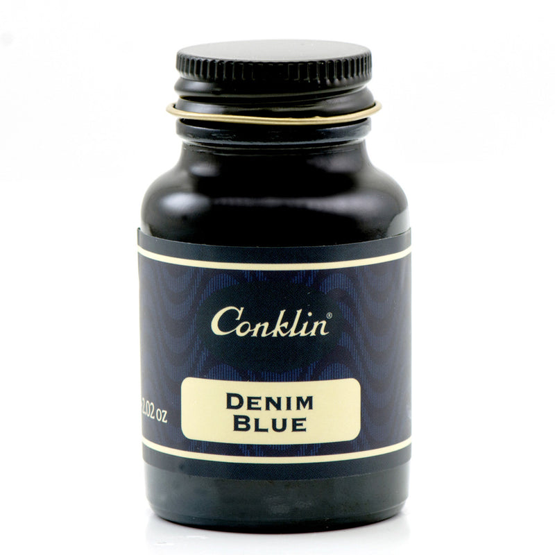 Conklin 60 ml Bottle Fountain Pen Ink, Denim Blue