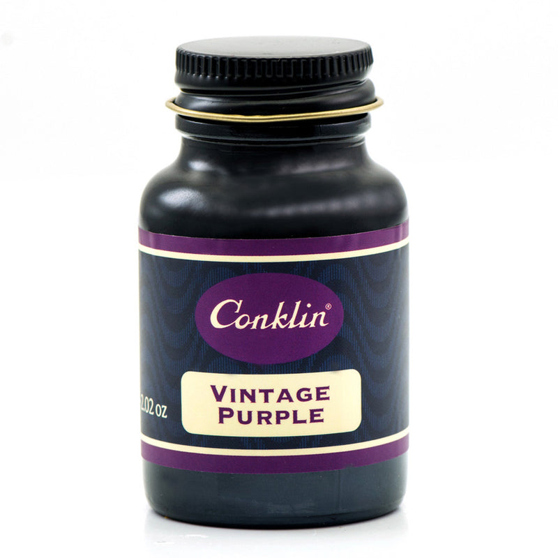 Conklin 60 ml Bottle Fountain Pen Ink, Vintage Purple