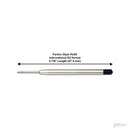 Schmidt P900 Parker-Style Ballpoint Refill, Black, Broad