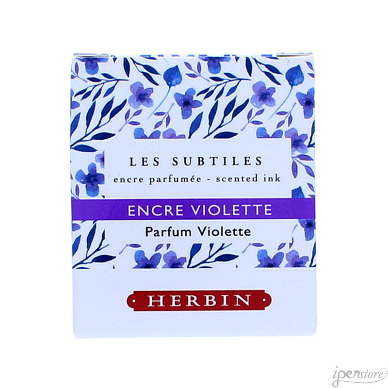 J. Herbin 30 ml Bottle Fountain Pen Ink, Violet (Violet Scented)