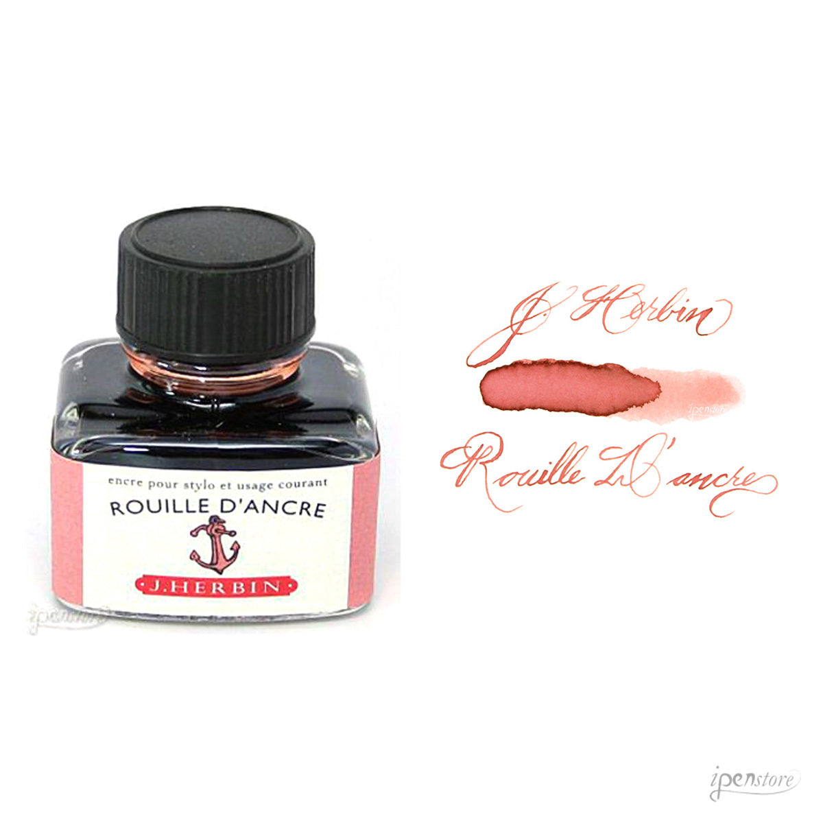 Herbin 30 ml Bottle Fountain Pen Ink, Rouille d'Ancre