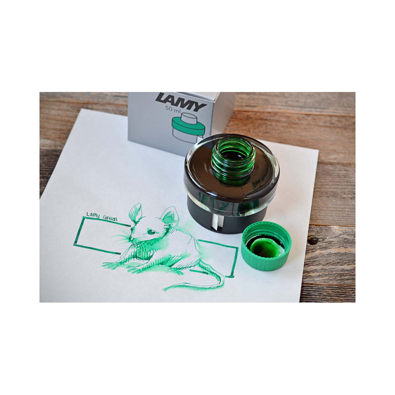 Lamy T52 50 ml Bottle Fountain Pen Ink, Green
