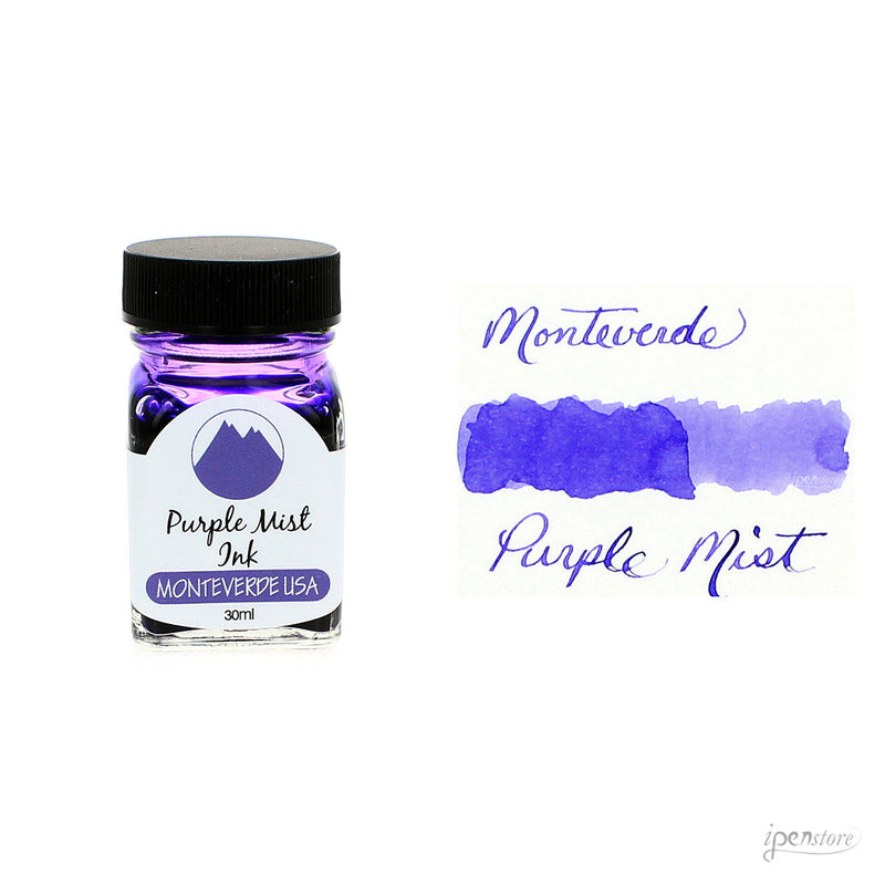 Monteverde 30 ml Bottle Fountain Pen Ink, Purple Mist