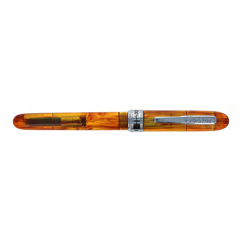Conklin Symetrik Fountain Pen, Precious Amber, Medium Nib