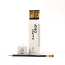 Bx/12 Blackwing Pencils, Matte Black Barrel, Soft & Smooth